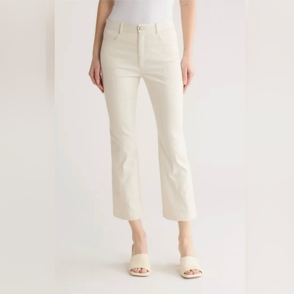 Cinq à Sept NWT SZ 2 Shannon Wide
Leg Pants, Alabaster (Ivory) - Picture 1 of 9